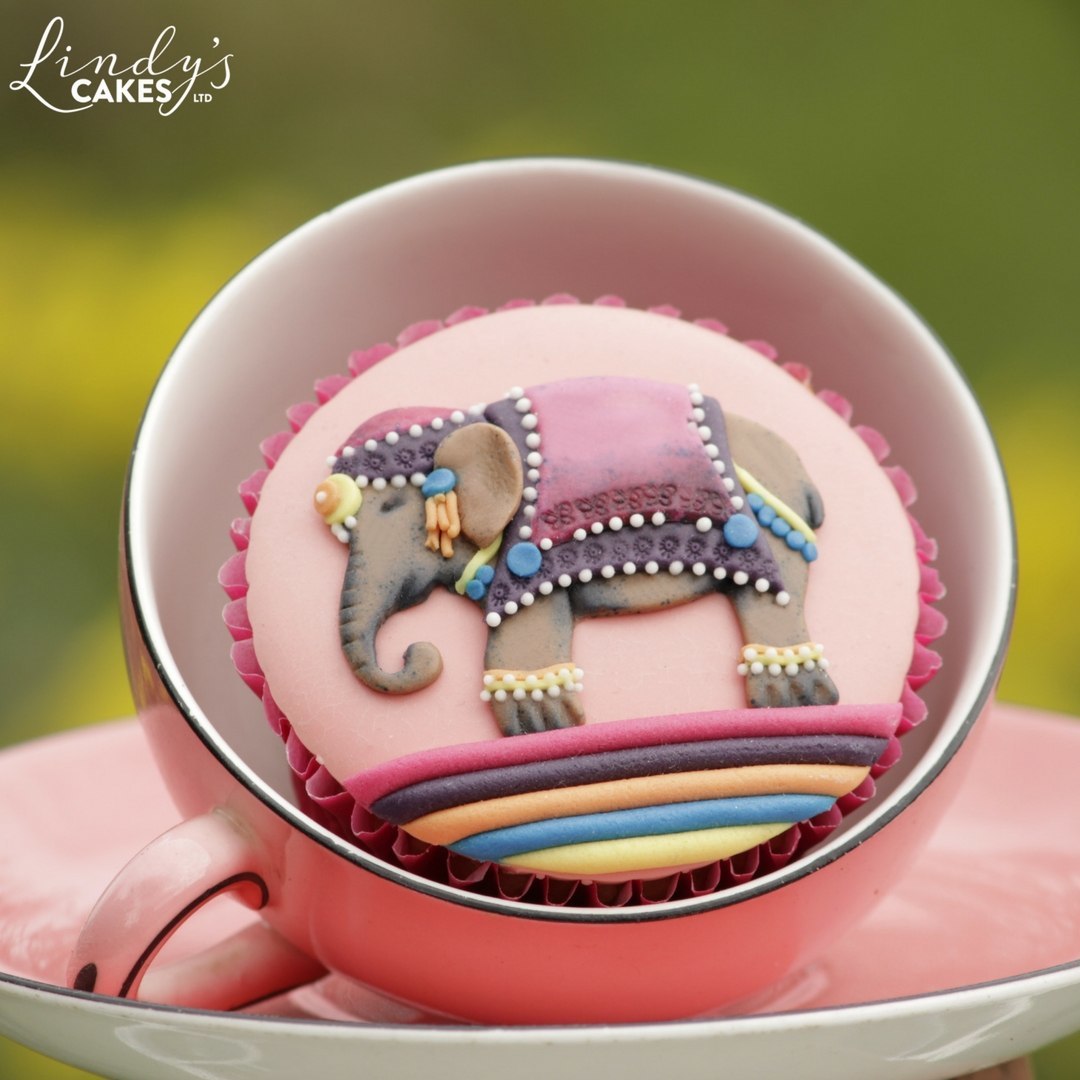Elephant - Small Asian Elephant Sugarcraft Cutter Set (Lindy's)