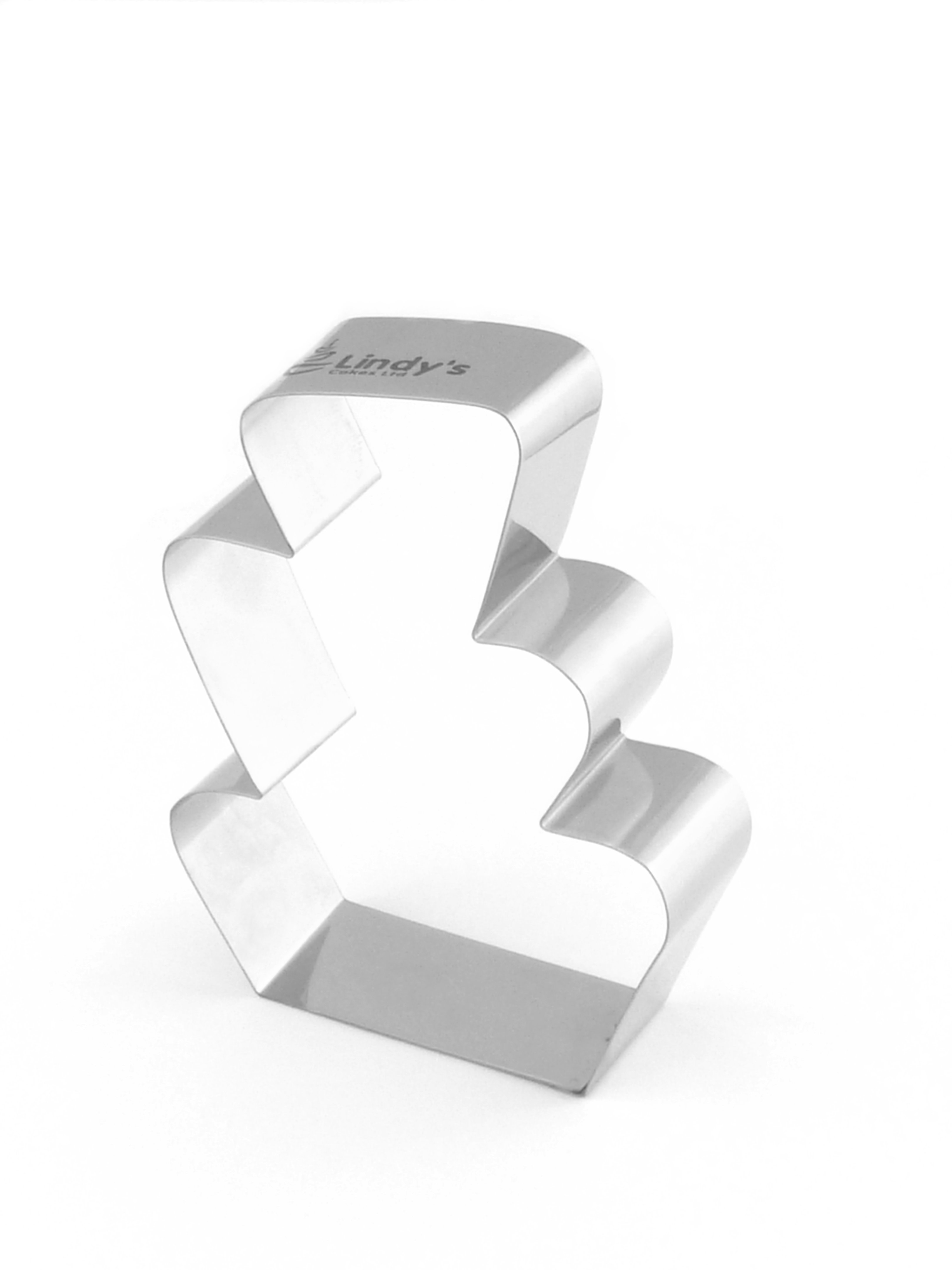 Wonky Wedding Cake Cookie Cutter (Lindy's) SKU18024