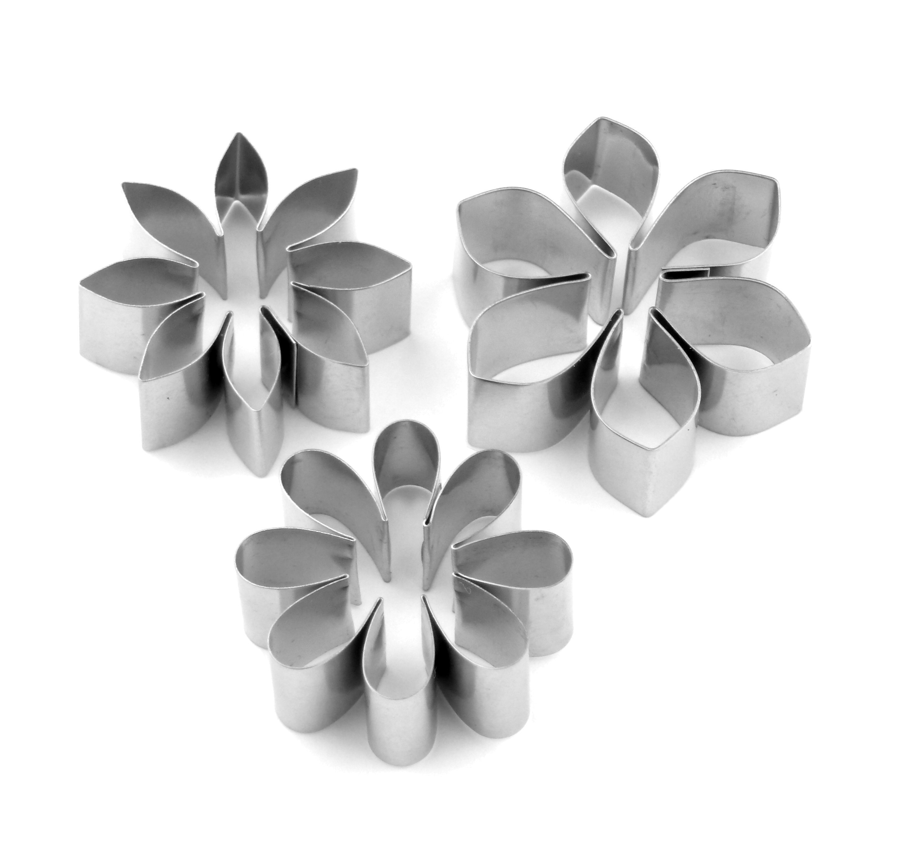 Flat Floral Sugarcraft Cutter Collection - Set 2 (Lindy's) SKU178671