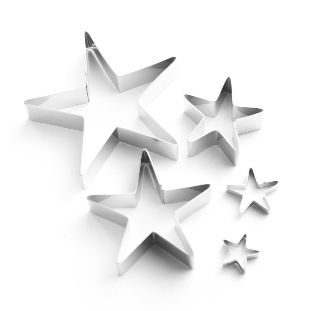 Stylish Star Sugarcraft Cutter Set (Lindy's) SKU17883