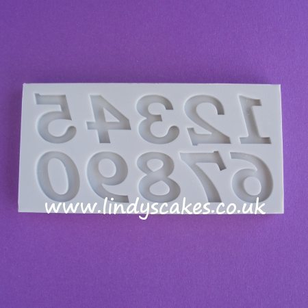 Numbers Mould Set - Bookman Old Style (AM067) SKU18807122111111