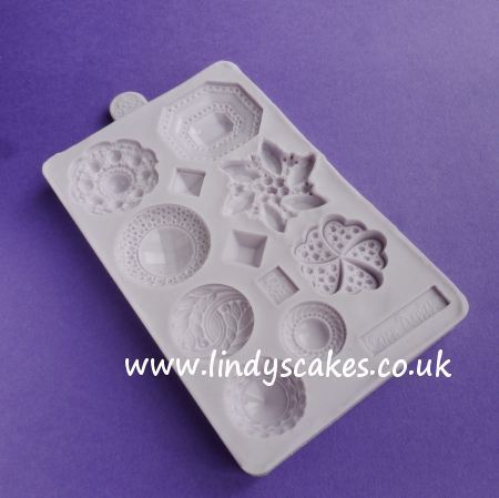 Brooch - Vintage Brooch Mould (Karen Davies) SKU17571111132