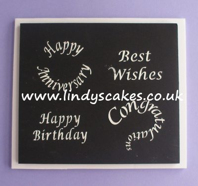 Greetings Stencil Set (C135) SKU17833