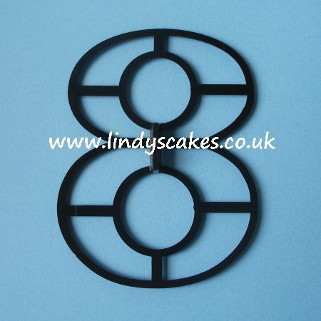 Number '8' Extra Large Cutter (Patchwork Cutters) SKU18781112111111121211111