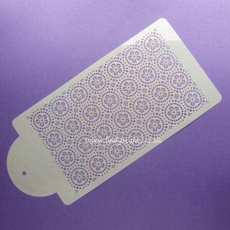 Circle Lattice Cake Stencil (C778) SKU180003
