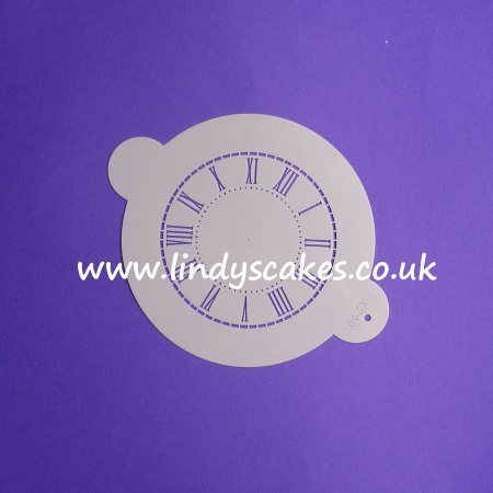 Clock Face Stencil - Small (C290) SKU18849