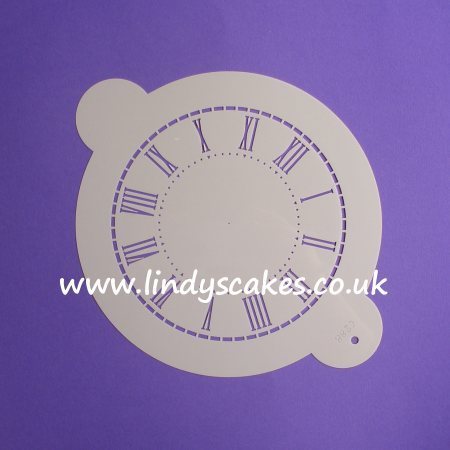 Clock Face Stencil - Medium (C288) SKU188491