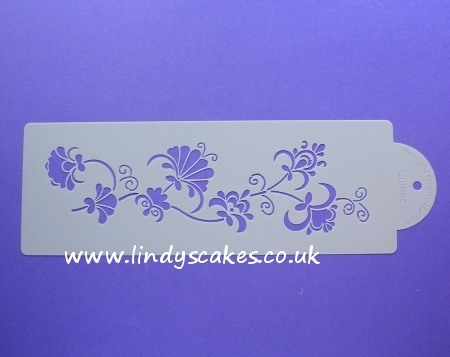 Crewel Border Design Stencil (W088CT) SKU17961