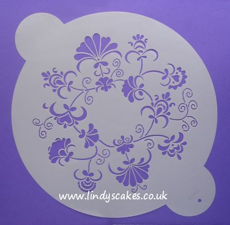Crewel Ring Design Stencil - Medium (WO86CM) SKU17948