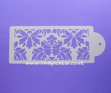 Damask Cake Side Design Stencil (C402) SKU17965