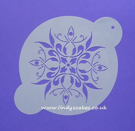 French Medallion Stencil - Small (C097) SKU17950