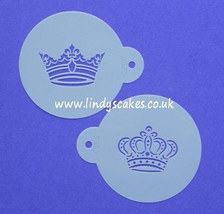 Crowns - Royal Crown Stencils (C586) SKU17835