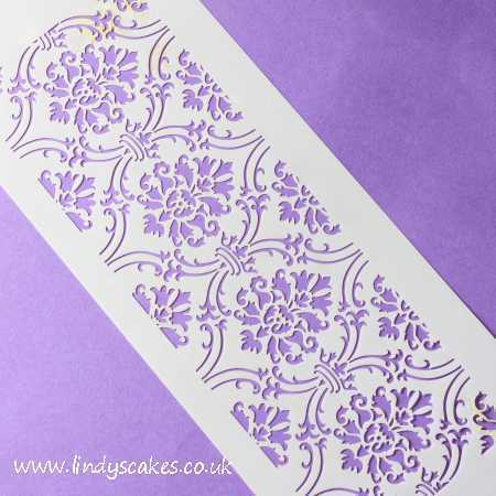 Damask - Royal Damask 4 Cake Stencil (C707) SKU179931