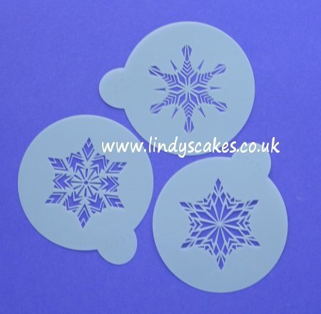 Snowflake Stencils Crystal #1 (C277) SKU17822