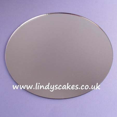 20cm (8in) Round Acrylic Mirror Cake Board SKU1754224561