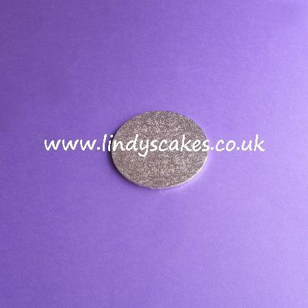 7.5cm (3in) Round Thin (3mm) Hardboard Cake Board SKU177191511