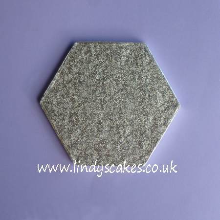 18cm (7in) side to side Hexagonal 12mm Thick Cake Board (Cake Drum) SKU177221112111121