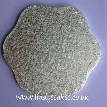 30.5cm (12in) Petal 12mm Thick Cake Board (Cake Drum) SKU17722111211115