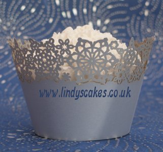 Snowflake (Opal) Cupcake Wrappers SKU1818712
