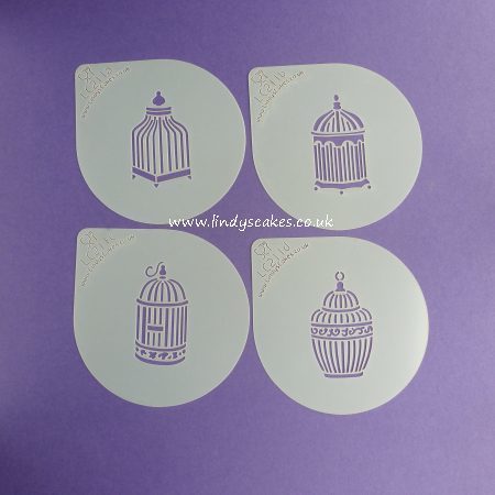 Birdcage Couture Cupcake Top Stencil Set - Lindy's (LC211) SKU180401