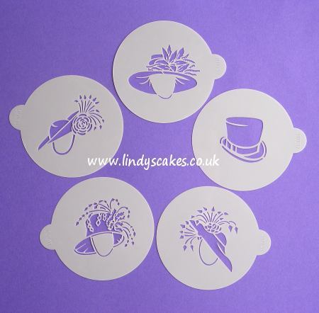 Fancy Wedding Hat Stencils - Lindy's (LC111) SKU18011