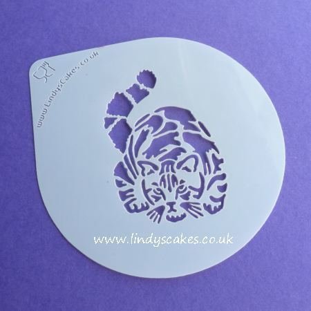 Cat - Gorgeous Tabby Cat Stencil - Lindy's LC204 Cat - Gorgeous Tabby Cat Stencil - Lindy's LC204