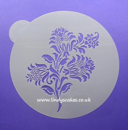 Vintage Botanical Stencil - Lindy's (LC108) SKU18039