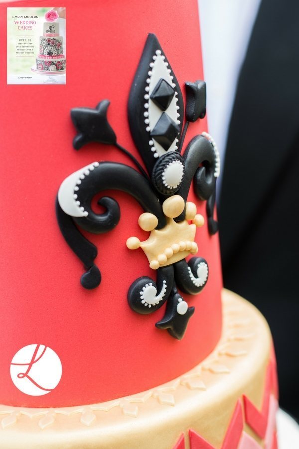 Fleur-de-lis Motif Sugarcraft Cutter Set (Lindy's)