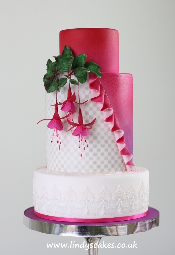 Victorian Circle Cake Top Stencil