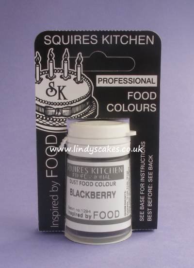Black - Blackberry Professional Dust Food Colour 4g (SK) Black - Blackberry Professional Dust Food Colour 4g (SK)