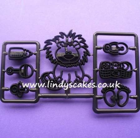 Baby Lion and Nursery Items Cutters and Embossers (Patchwork Cutters) Baby Lion and Nursery Items Cutters and Embossers (Patchwork Cutters)