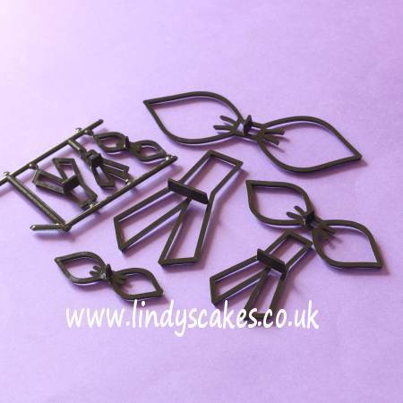 Bow - Make a 3D Bow - 4 Assorted Sizes (Patchwork Cutters) SKU176201