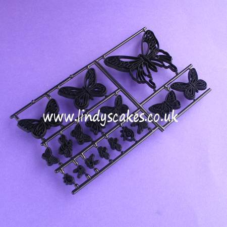 Butterflies, Ladybirds and Bee Cutters and Embossing Set (Patchwork Cutters) SKU17632