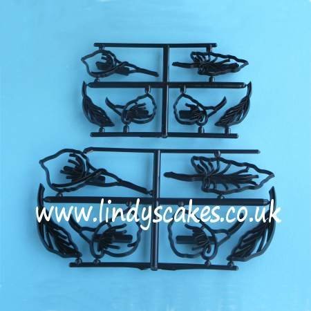 Arum Lily Cutter and Embossing Set - Easy Twist Range (Patchwork Cutters) Arum Lily Cutter and Embossing Set - Easy Twist Range (Patchwork Cutters)
