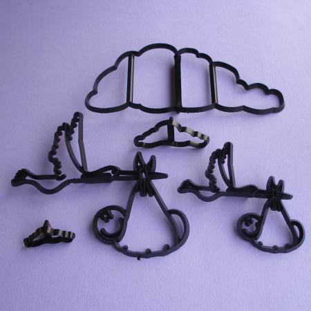 Stork and Baby Cutter and Embossing Set (Patchwork Cutters) SKU176441