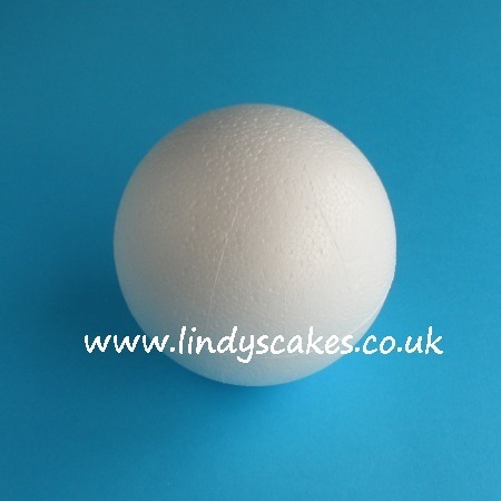 12.5cm (5in) Ball Shaped Polystyrene Cake Dummy SKU177962