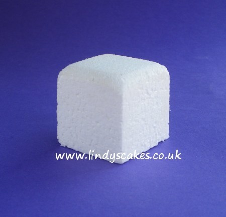 5cm (2in) Mini Square Polystyrene Cake Dummy SKU17792