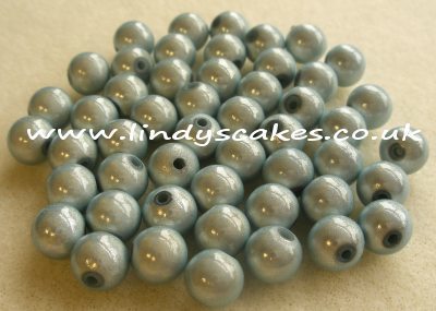 Blue - Dusty Blue Miracle Beads (8mm) SKU17622164
