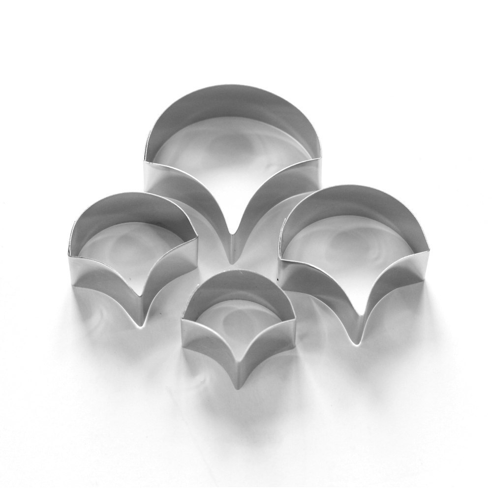 Tile- Interlocking Fish Scale Sugarcraft Cutter Set (Lindy's) SKU19115