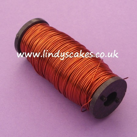Copper Metallic Reel Wire 0.5mm (100g) SKU1767439