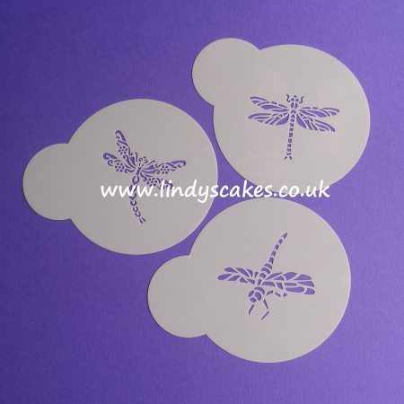 Dragonfly Stencils - Set of 3 Mini (LC115) SKU18841