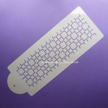 Lattice Cake Side Stencil (C495) SKU180001