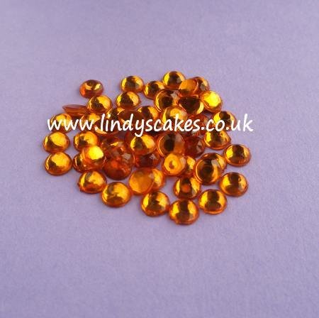 Brown - Topaz Stick-on-Stones (5mm) SKU182135