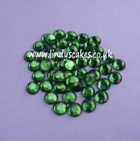 Green Stick-on-Stones (7mm) SKU182137