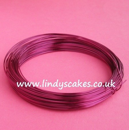 Purple - Magenta Coloured Craft Wire (0.5mm) SKU182561111111111