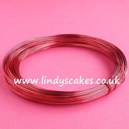 Pink - Salmon (Supa) Coloured Craft Wire (0.5mm) SKU182561111111111111111111