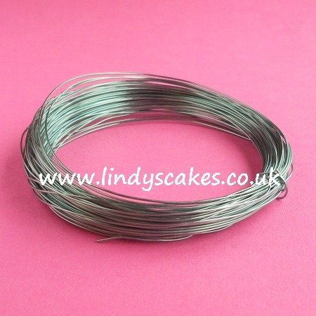 Blue - Ice Blue Coloured Craft Wire (0.5mm) SKU214748364811