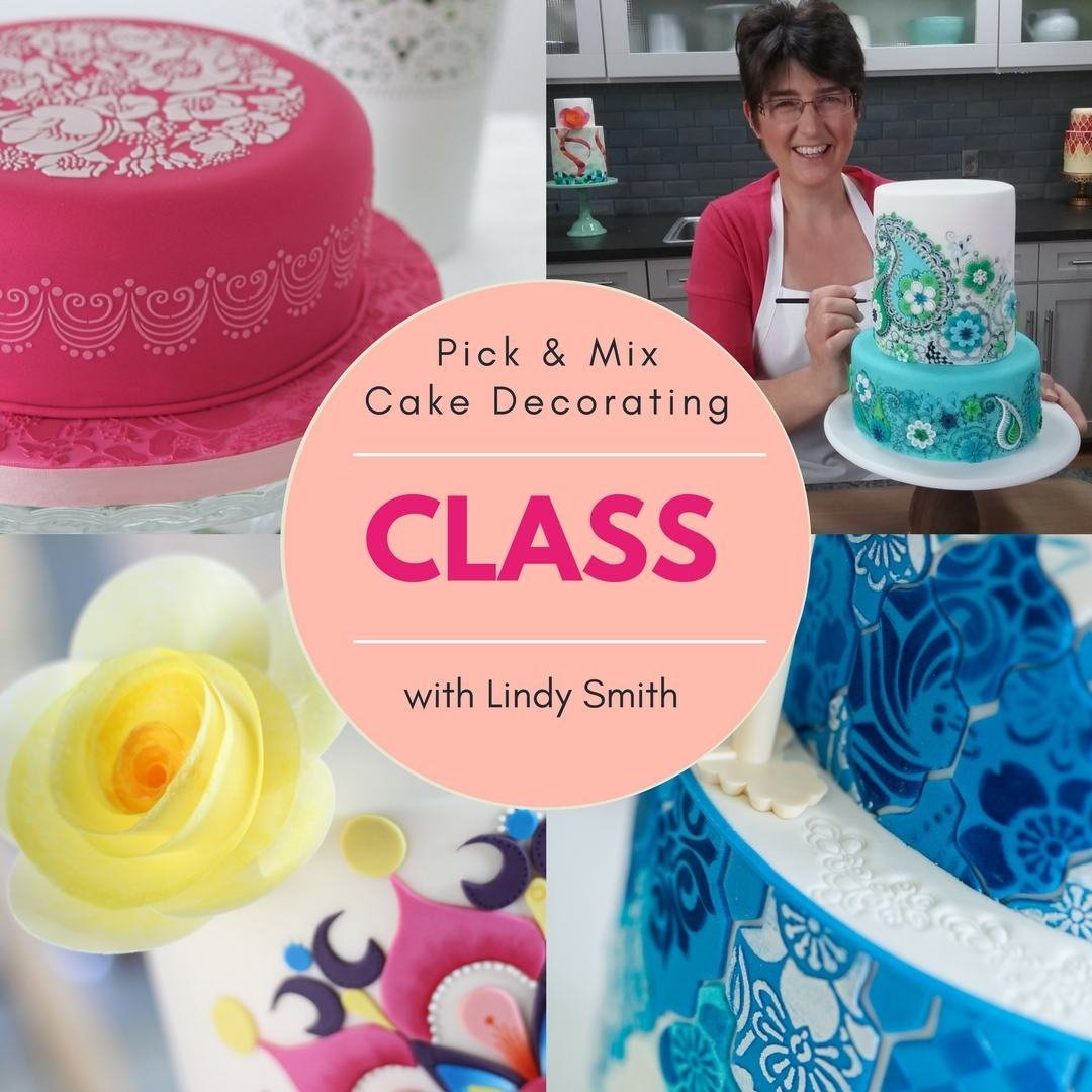 Pick & Mix Cake Decorating Class with Lindy Smith Ludlow, SHROPSHIRE 00012