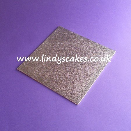 20cm (8in) Square Thin (3mm) Hardboard Cake Board SKU17719141411111111