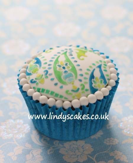 Paisley Circle Cupcake and Cookie Stencil (LC213) Lindy's